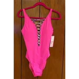 NWT Isle Lattice swimsuit